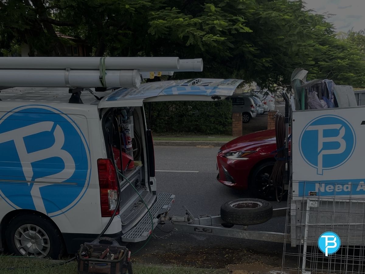 TBP Bellbowrie Plumbing branded service van
